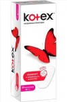 Прокладки женские ежедневные, Kotex (Котекс) №20 ультратонкие