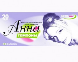 Тампоны, Анна 20 шт нормал