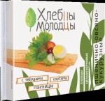 Хлебцы, Хлебцы-молодцы 100 г пшенично-овсяно-кукурузные с пророщенной пшеницей