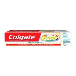 Зубная паста, Colgate (Колгейт) 50 мл тотал 12 чистая мята