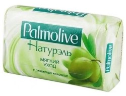 Мыло туалетное твердое, Palmolive (Палмолив) 90 г Натурэль мягкий уход с оливковым молочком